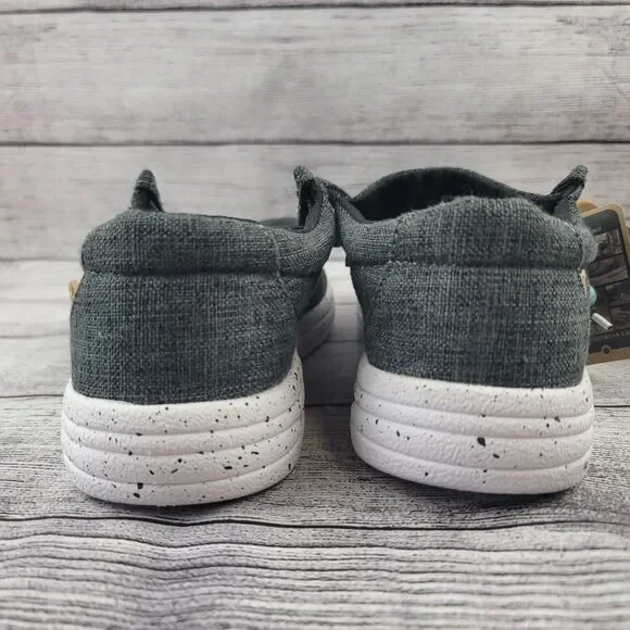 Lamo Canvas Slip-on Comfort Shoes Black/Gray Women's 9 - Picture 4 of 6